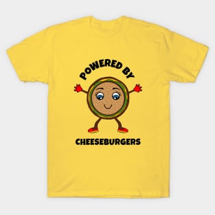 POWERED By Burger Addict T-Shirt